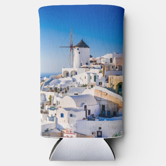 Santorini Seltzer Blikjeskoeler (Voorkant)