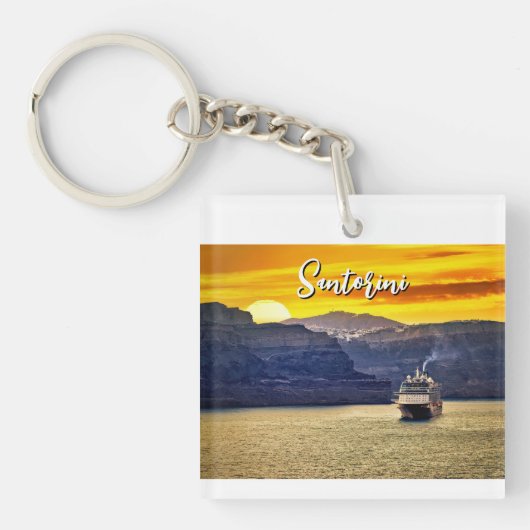 Santorini Sleutelhanger (voorkant)