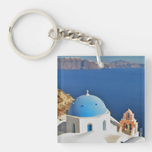 Santorini Sleutelhanger