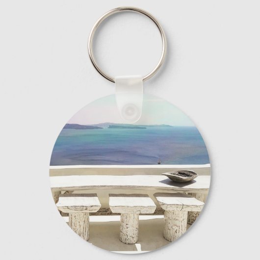 Santorini Sleutelhanger (Voorkant)