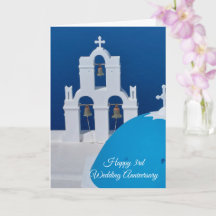 Santorini Specialized 3rd Wedding Jubileum