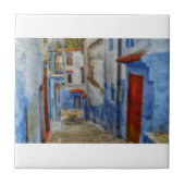 Santorini Steps Tegeltje (Voorkant)