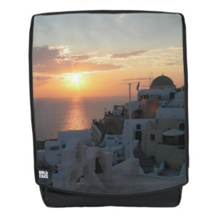 Santorini Sunset Adult-rugzak Rugtassen
