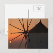 Santorini Sunset Briefkaart (Voorkant / Achterkant)