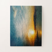 Santorini sunset, Greece 30-pc Legpuzzel (Verticaal)