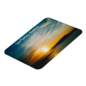 Santorini sunset, Griekenland Magneet (Linkerzijde)