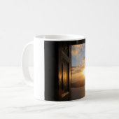 Santorini Sunset Mok (Voorkant links)