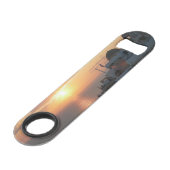 Santorini Sunset Speed Bottle Open Flessenopener (Voorkant Gekanteld)