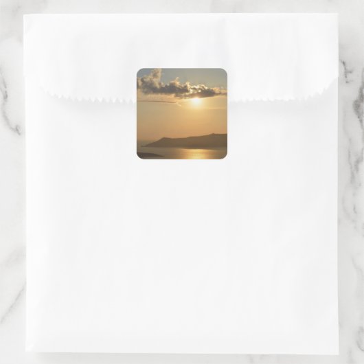Santorini Sunset Stickers (Tas)