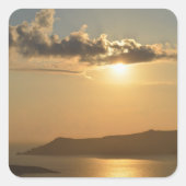 Santorini Sunset Stickers (Voorkant)