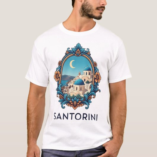 SANTORINI T-SHIRT (Voorkant)