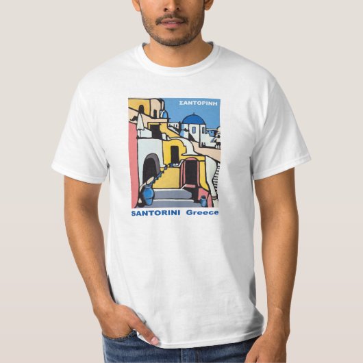 Santorini T-shirt (Voorkant)
