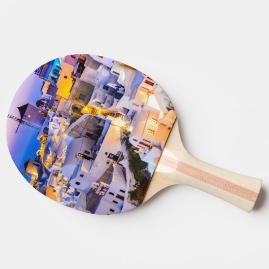 Santorini Tafeltennisbatje (Zijkant)