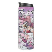 "Santorini". Thermosbeker (Geroteerd rechts)