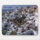 SANTORINI UITZICHT MOUSEPAD MUISMAT (Voorkant)