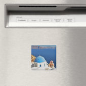 Santorini van Oia Magnet (Insitu (Vaatwasser))