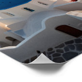 Santorini - Vintage Travel Poster (Hoek)