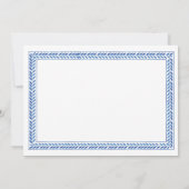 Santorini Vrijgezellenfeest Partij Grieks Griekenl Kaart (Achterkant)