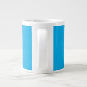 Santorini, waar dromen uitkomen grote koffiekop (Achterkant)