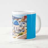 Santorini, waar dromen uitkomen grote koffiekop (Voorkant rechts)