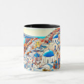 Santorini, waar elk moment schijnt mok (Midden)