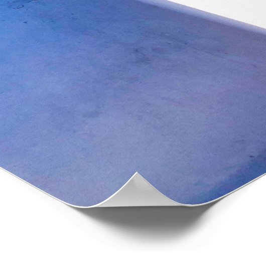 Santorini Wall Art Poster (Hoek)