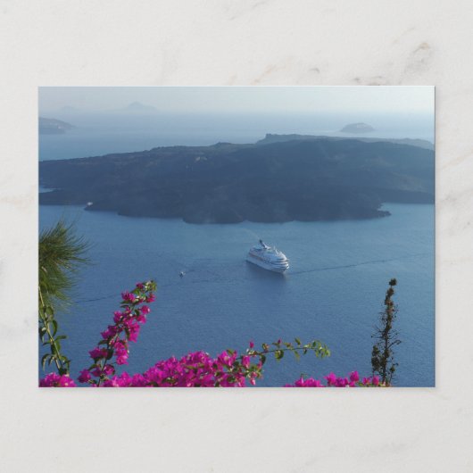 Santorini Waters Briefkaart (Voorkant)