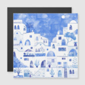 Santorini Waterverf Griekenland (Voorkant / Achterkant)