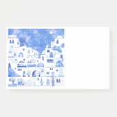 Santorini Waterverf Griekenland Post-it® Notes (Voorkant)