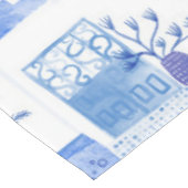 Santorini Waterverf Townscape Tafelkleed (Gekanteld)