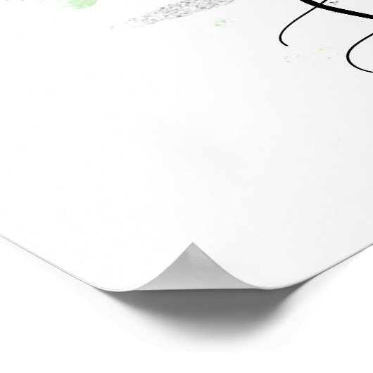 Santorini Wedding, Verloving, Voorstel Poster (Hoek)