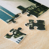 Santorini windmolen, Griekenland Legpuzzel (Zijkant)