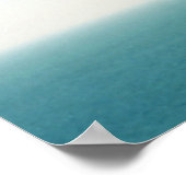 Santorini windmolen, Griekenland Poster (Hoek)