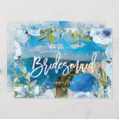 santorini zal je mijn bruidskaartje zijn bedankkaart (Voorkant / Achterkant)