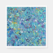 Santorini Zee Glass Party servetten (Voorkant)