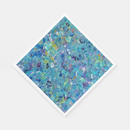 Santorini Zee Glass Party servetten (Hoek)