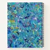 Santorini Zeeglas Notitieboek (Achterkant)