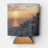 Santorini Zonsondergang Koelbox Blikjeskoeler (Voorkant)