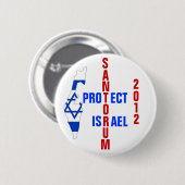 Santorum 2012 ronde button 5,7 cm (Voorkant /achterkant)