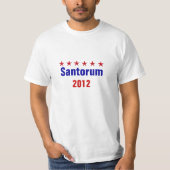Santorum 2012 t-shirt (Voorkant)