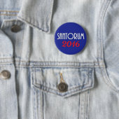 SANTORUM 2016 RONDE BUTTON 5,7 CM (In situ)