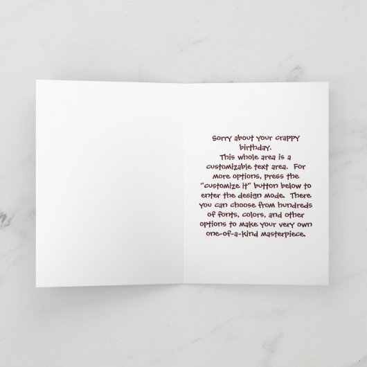 Santorum gebeurt Kaart (Binnen)