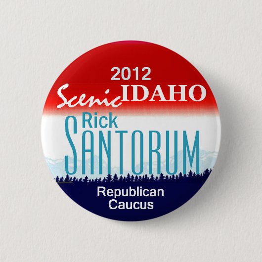 Santorum IDAHO Button (Voorkant)
