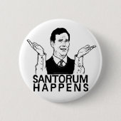 Santorum is Button (Voorkant)
