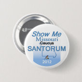 Santorum MISSOURI Button (Voorkant /achterkant)