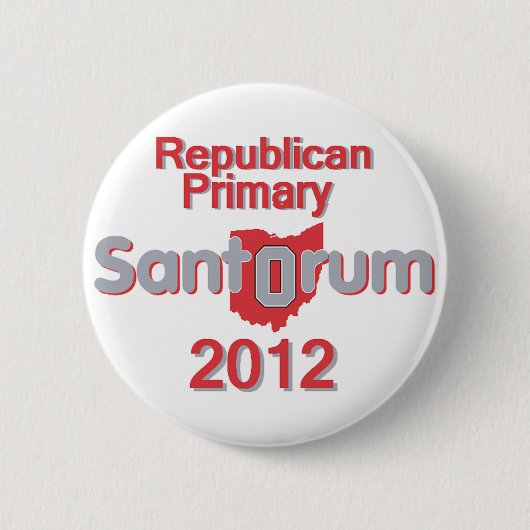 Santorum OHIO Button (Voorkant)