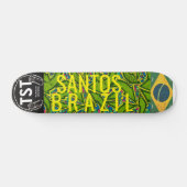 SANTOS BRAZILIË Skateboard, 7 ¾" Deck Persoonlijk Skateboard (Horizontaal)