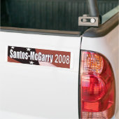 Santos McGarry in 2008 Bumpersticker (Op Truck)