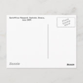 SantoWines wijngaarden Briefkaart (Achterkant)