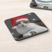 Sants Cat kerstOnderzetters Onderzetter (Linkerzijde)